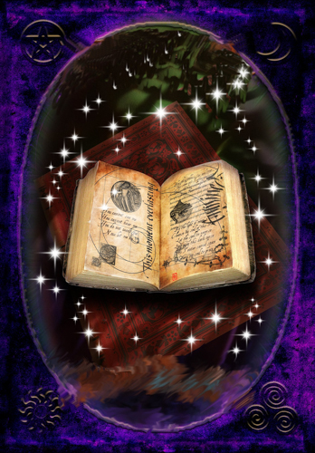 Häxa Magi Tarotguiderna besvärjelser